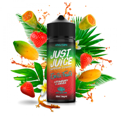 JUST JUICE 100ML SHORTFILL STRAWBERRY & CURUBA