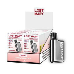 LOST MARY TAPPO KIT STAINLESS STEEL + STRAWBERRY ICE