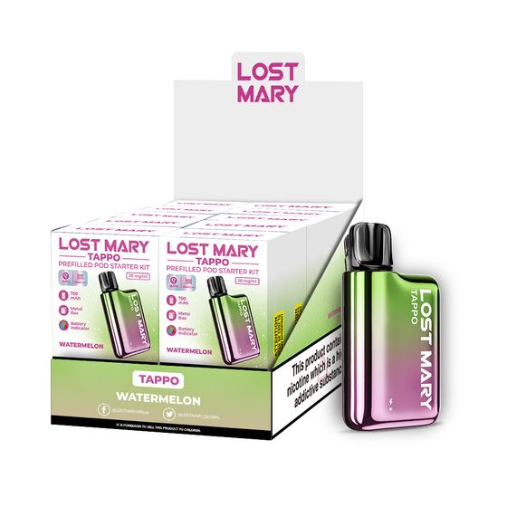LOST MARY TAPPO KIT GREEN PINK + WATERMELON