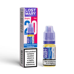LOST MARY NIC SALTS 10mg BLUEBERRY CHERRY CRANBERRY (10)