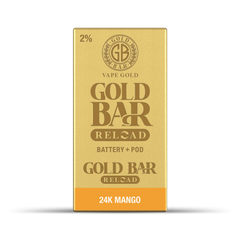 GOLD BAR RELOAD BATTERY + POD 24K MANGO (10)