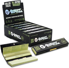 G-Rollz - Medicago Sativa Extra Thin Papers + tips + poker