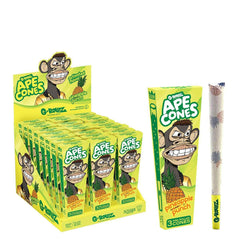 G-ROLLZ APE CONES 3 POP CONES PINEAPPLE PUNCH (24)
