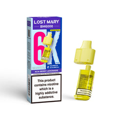 LOST MARY BM6000 POD ACAI BERRY LEMONADE (5)