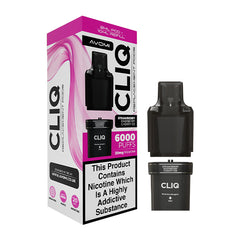 AVOMI CLIQ PREFILLED POD STRAWBERRY RASPBERRY CHERRY ICE (5)