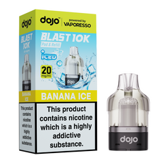 VAPORESSO DOJO BLAST 10K PODS BANANA ICE (5)