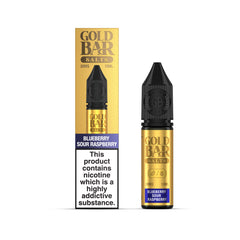 GOLD BAR SALTS 10ML BLUEBERRY SOUR RASPBERRY (10)