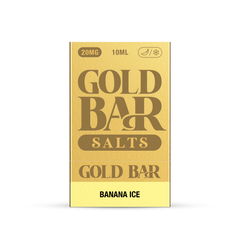 GOLD BAR SALTS 10ML BANANA ICE (10)