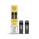 GOLD BAR RELOAD PODS 2PK BANANA ICE (10)
