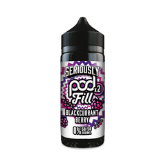 DOOZY SERIOUSLY POD FILL 100ML BLACKCURRANT BERRY