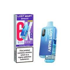 LOST MARY BM6000 KIT BLUE RAZZ CHERRY (5)