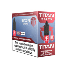 TITAN SALTS 10ML BLUEBERRY CHERRY CRANBERRY (10)