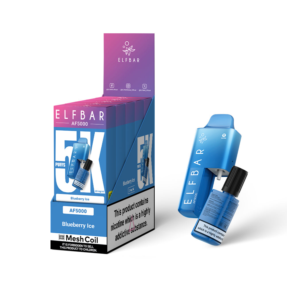 ELFBAR AF5000 BLUEBERRY ICE (5)