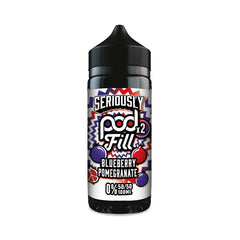 DOOZY SERIOUSLY POD FILL 100ML BLUEBERRY POMEGRANATE