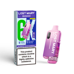 LOST MARY BM6000 KIT BLUEBERRY SOUR RASPBERRY (5)