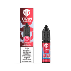 TITAN SALTS 10ML BLUEBERRY CHERRY CRANBERRY (10)