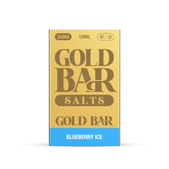 GOLD BAR SALTS 10ML BLUEBERRY ICE (10)