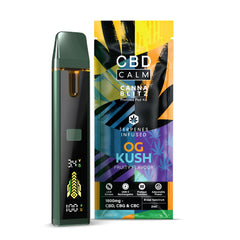 CBD CALM CANNABLITZ 1800MG KIT O. G. KUSH
