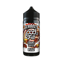 DOOZY SERIOUSLY POD FILL 100ML CARAMEL COFFEE