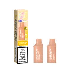 LOST MARY BM600 2025 2PK PODS CHERRY PEACH LEMONADE (10)