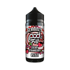 DOOZY SERIOUSLY POD FILL 100ML CHERRY STRAWBERRY
