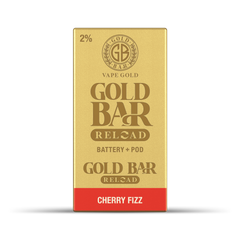 GOLD BAR RELOAD BATTERY + POD CHERRY FIZZ (10)