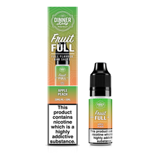 DINNER LADY 10ML NIC SALT FRUIT FULL APPLE PEACH (10)