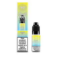 DINNER LADY 10ML NIC SALT FRUIT FULL BANANA ICE (10)