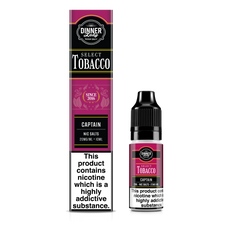 DINNER LADY 10ML NIC SALT TOBACCO CAPTAIN (10)