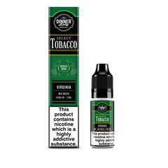 DINNER LADY 10ML NIC SALT TOBACCO VIRGINIA (10)