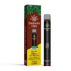 DARWIN CBD ISOLATE 300MG DISPOSABLE – COLA CUBES