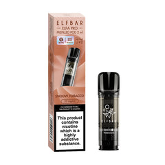 ELFBAR ELFA PRO PREFILLED POD SNOOW TOBACCO (10)