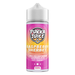 PUKKA JUICE 100ML SHORTFILL RASPBERRY SHERBET