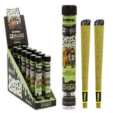 G-ROLLZ CHEECH & CHONG (TM) 2PK CONES NATURAL OGK (12)