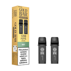 GOLD BAR RELOAD PODS 2PK MINT (10)