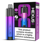 HEXUS GO 2+10ML VAPE POD KIT PURPLE BLUE GRADIENT