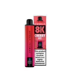 HYOLA PRO MAX 8000 PREFILLED POD KIT CHERRY ICE (5)