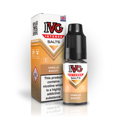 IVG INTENSE SALTS VANILLA BISCUIT (10)