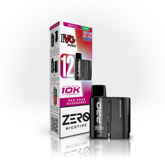 IVG PRO 12ml ZERO 0mg POD RED SOUR RASPBERRY (5)