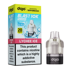 VAPORESSO DOJO BLAST 10K PODS LYCHEE ICE (5)