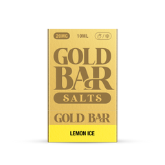 GOLD BAR SALTS 10ML LEMON ICE (10)