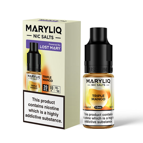 MARYLIQ NIC SALT 10ML TRIPLE MANGO (10)