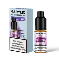 MARYLIQ NIC SALT 10ML BLUEBERRY SOUR RASPBERRY (10)
