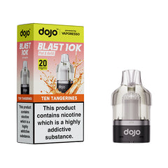 VAPORESSO DOJO BLAST 10K PODS TEN TANGERINES (5)