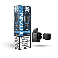 TITAN X REFILL POD (2025) BLUE RASPBERRY (10)
