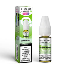 ELFLIQ NIC SALT 10ML GRAPE BERRY (10)