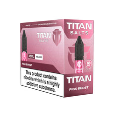 TITAN SALTS 10ML PINK BURST (10)