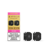 APOLLO 2x5ML REFILL CONTAINERS PINK BURST (10)