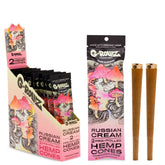 G-ROLLZ PRE-ROLLED HEMP CONES "RUSSIAN CREAM" (12)