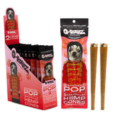 G-ROLLZ PRE-ROLLED HEMP CONES "STRAWBERRY POP" (12)